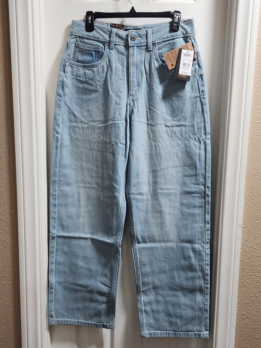 Vans Light Blue High-Rise Wide Leg Jeans SIRELLE 5 POCKET
